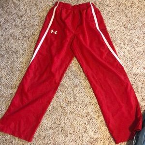 Boys Under Armour track pants